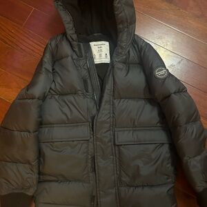 Abercrombie Kids Black Puffer Jacket